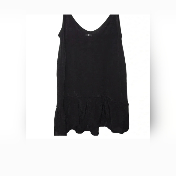 Hurley Women’s Solid Mini Cover Up Black Dress Size XS - Picture 8 of 9